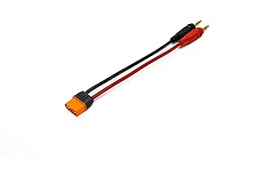 SPEKTRUM Adapter: IC3-Gerät/4 mm männliche Kugeln mit 6 „Drähte 13 AWG