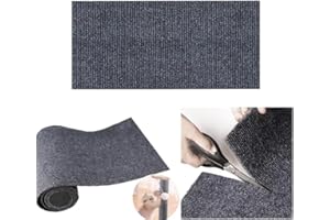 GEHANICO Tapis à gratter Autocollant pour Chat griffoir griffoir Mur à griffer pour protéger Les Tapis Le canapé la Protection des meublesTapis de Jouet pour Chats (40cm*2m,Gris)