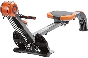 Skandika Regatta Multi Gym Poseidon - máquina Remo - Plegable - Sistema de Freno silencioso - Peso 17 kg