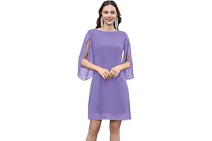 GRACE KARIN Women Loose Chiffon Dress Elegant Wedding Guest Dress for Party Dresses Women Casual Summer