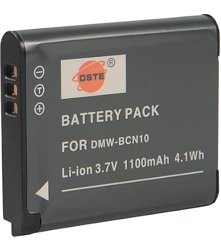 Batterie Pour Panasonic DMW-BCN10E / DMW-BCN10 - Compatible Lumix DMC-LF1, 700mAh - 4