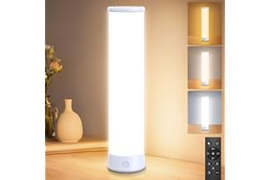 ‎HANDSONIC HANDSONIC Tageslichtlampe, Simulation von Tageslicht, bis zu 15.000 Lux Lichttherapielampe mit 3 Farbtemperaturen & stufenloser Helligkeit, 4 Timer-Einstellungen Sonnenlicht Lampe für Zuhause & Büro