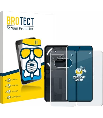 BROTECT Kamera-Schutzglas Für Nothing Phone (3a) – 9H Härte, Anti-Fingerprint, Made In Germany