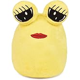 Pel&uuml;ş Oyuncak Poe,Peluş doldurulabilir,Uzaylı Pel&uuml;ş oyuncak, (Sarı Kirpikli)
