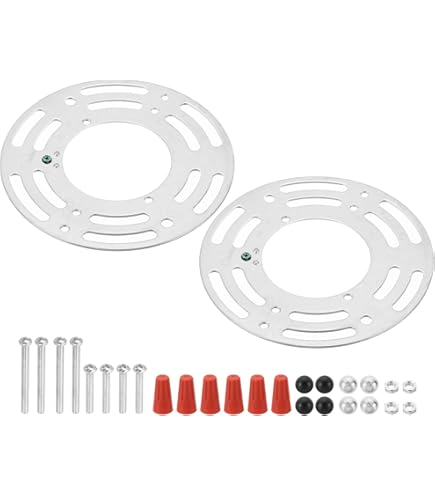 PATIKIL Deckenleuchte Montageplatte 120mm - Halterung Für Kronleuchter & Pendelleuchten