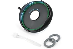 TGHongKy Tapa de Olla para Thermomix TM31 Tapa Robot de Cocina Accesorios para Thermomix TM31 Buen Efecto de Sellado para Evitar Fugas Incluye Cepillo de Limpieza