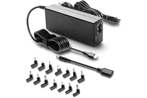 HSXIRQA 100W USB C Universal Chargeur pour Lenovo HP Dell Acer ASUS to Shiba Geteway Samsung MacBook IBM Fujitsu Sony LG MSI Gateway Chromebook Notebook Ultrabook Computer Ordinateur Portable