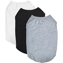 8 Hunde-Shirts Für Große Hündinnen – Ärmellose Tank-Tops In Rosa, Lila & Bunt – Weich, Dehnbar & Waschbar, Größe XL