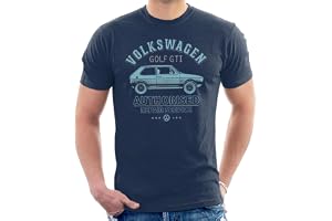 Volkswagen Blue Golf GTI Repairs t-shirt för män