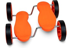 Indy Fun Stepper 4 Roues Cirque Prop Pedal Racer - Porteur Sports d'entraînement aux Compétences Appareil d'équilibre Parfait pour Les Enfants