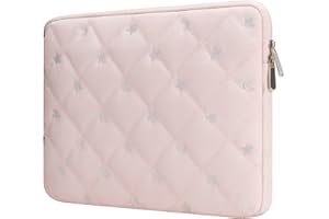 HEDUGO 13 14 inch Laptop Sleeve Bag Portable Laptop Case Soft Lining Carrying Case Padded Computer Pouch Cover Compatible with 13 Inch MacBook Air/Pro 14 Inch MacBook Pro, Pink