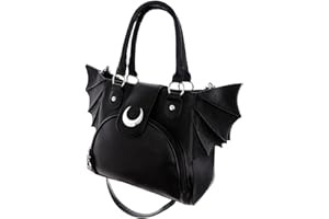 Restyle Dark Dreams Gothic EMO Nugoth Tasche Fledermaus Mond Fledermausflügel