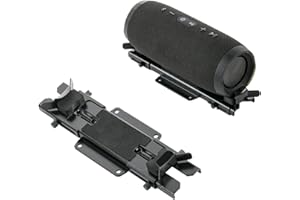 ZLiT Supporto da parete in metallo per altoparlanti JBL Charge 5/Charge 4/Charge 3/Flip 6/Flip 5/Flip 4 per altoparlanti (nero)