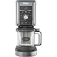 Ninja CREAMi Deluxe Ice Cream Maker with 3 Containers, 10 Functions, Dessert & Ice Cream Maker for Ice Cream, Sorbet, Frozen Yogurt, Milkshakes, Slushi, 2-in-1 Flavour Option, Silver, NC501EU