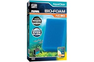 Fluval Bio-Foam Azul para Filtro Mochila para Acuario AquaClear AC30, 1 pc