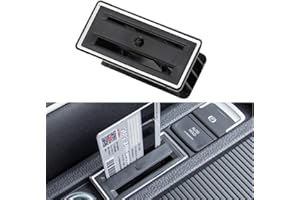POLARLANDER 1 pz Auto Park Card Porta Slot per Monete Center Console Card Holder Sticker per V/W Golf 7 MK7 Accessori