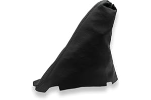 JPstraps - Cuffia Leva Freno Compatibile per Land Rover Freelander (2007-2014) 100% Vera Pelle