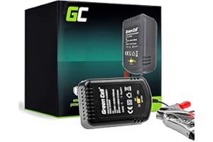 GREEN CELL PRO Green Cell® Caricabatterie Intelligente 2V/6V/12V 0.6A (SLA, AGM, Gel, MF) caricabatteria completamente automatico batteria per auto moto tosaerba barca moto motoslitta sedia a rotelle moto d'acqua