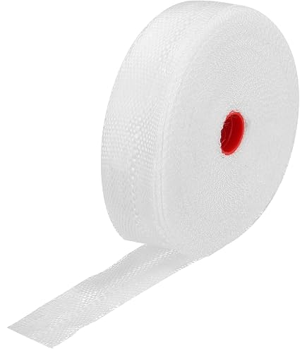 Nastro In Fibra Di Vetro Autoadesivo QUARKZMAN - 5 Cm X 45 M, Set Da 2, Per Riparare Crepe Nei Muri E Giunti Cartongesso