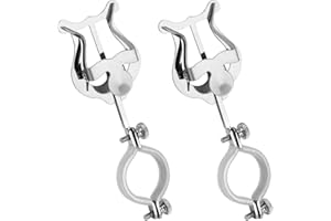 NQEUEPN 2pcs Clarinet Lyre, Clarinet Sheet Music Clip Marching Band Holder Clarinet Lyre Clamp for Practicing Beginners Marching Band