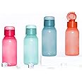 Tupperware Plastic Water Bottles, 350 ml, Set of 1, Pink;Blue