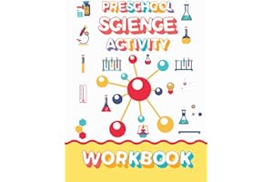 Preschool Science Activity Workbook: Solar System, Five Senses, Science Experiment and Human Body Activity Book