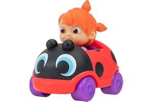 CoComelon YoYo Mini véhicule Ladybug – Comprend Une Voiture YoYo intégrée dans Une Voiture Coccinelle – Jouets pour Enfants, Tout-Petits et Enfants d'âge préscolaire