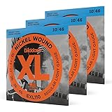 D'Addario Corde Chitarra Elettrica - EXL110-3D - Set Corde per Chitarra Elettrica per Ferita Nichel - 6 Corde - Luce Normale,