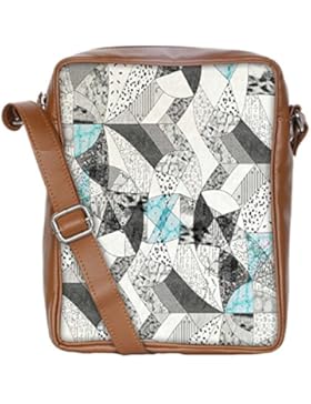 Snoogg , Damen Umhängetasche mehrfarbig multi