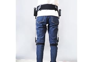 LFFWYNOG Bionic Aid Exoskelett Gehhilfe Beine Reha-Trainingsgerät Wander- und Treppensteighilfe 3 Stufen einstellbare Stärke für Menschen mit eingeschränkter Mobilität,M-Legs