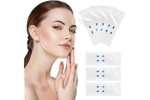 ZQITONE Face Lift Tape, Face Tape Lift Invisibile Impermeabile Adesivi Viso, Instant Makeup Face Lift Tool, Face Lift Stickers per Nascondere Rughe Doppio Mento Sagging Stretching Skin 40Pcs