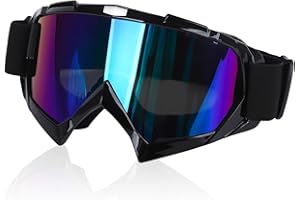 Fadcaer Gogle narciarskie, narciarstwo, snowboard gogle dla mężczyzn i kobiet, wiatroszczelne, pyłoszczelne, ochrona przed promieniowaniem UV, antyrefleksyjne, przeciwmgielne, do sportów na świeżym