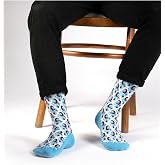 OZZY SOCKS Unisex Yumuşak ve Konforlu Bubble Desenli &Ccedil;orap - Dayanıklı ve Renkli Tasarım (Turkuaz / 43-46)