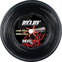 Pro's Pro Red Devil Tennis String - 1.29mm Red Co-Polyester 200m Reel