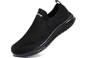 HYDLONGR Scarpe Basse da Donna in Tessuto Lavorato a Maglia Leggero da Uomo Calze Facili da Indossare Scarpe da Corsa Colori Multipli per Interni ed Esterni