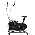 Powermax Fitness Eh-200 Premium Dual Orbitrek Elliptical Cross Trainer Cum Exercise Cycle Machine For Home Gym With Hand Pulse, Comfortable Seat And Smart Lcd Display (Free Installation Service)