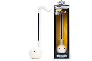 Otamatone Deluxe [edycja angielska] elektroniczny instrument muzyczny, zabawka, przenośny syntezator z Japonii, od Cube/Maywa Denki, biały