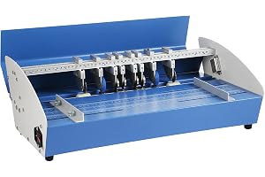VEVOR Spårmaskin 520 mm, elektrisk spårmaskin 540 mm x 370 mm x 230 mm, kreasing-maskin, 220 V, kontorsmaterial och skrivmaterial med rundpressningsteknik, falsmaskin för filer, kort, A4-papper