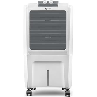 Orient Electric Durachill 40 L Portable Air Cooler For Home | Densenest Honeycomb Pads |More Air Delivery | Fully Collapsible Louvers |Inverter Compat