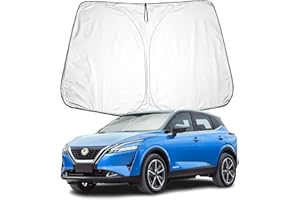 BIXUAN Pare-soleil compatible avec Nissan Qashqai J12 Renault Austral 2021-2023 Pare-brise pour pare-brise avant de voiture Protection contre le vent pour blocage UV
