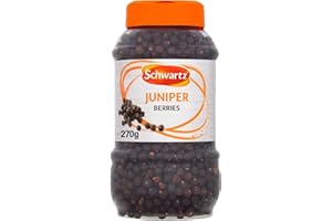 Schwartz Juniper Berries, Bitter-Sweet Pine Flavour, Perfect for Sauces, Fruit Juices, and Syrups,270g