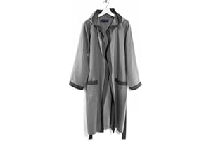 Caleffi - Accappatoio Uomo Donna Microfibra Morbido Leggero Assorbente Accappatoio Donna Uomo Rapida Asciugatura, Accappatoio Microfibra Cappuccio Tasche Cintura con Passanti e Gancio + Bag Coordinata