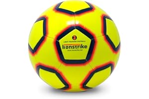 Lionstrike Lite Football With NeoBladder Technology, Light Kids Soccer Ball