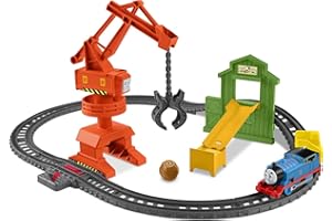 Thomas & Friends GHK83 Thomas and Friends Fisher-Price(R) (TM) - Juego de grúa y Carga Cassia