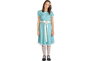 Funidelia Disfraz Oficial de El Resplandor para mujer, Incluye vestido, calcetines, adorno para el pelo, Talla S - Traje para adultos para fiestas, Carnaval y Halloween