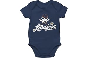 Shirtracer - Body Junge Mädchen - Kompatibel mit Oktoberfest Outfit - Lausbua Baby I Wiesn Lustig Witzig