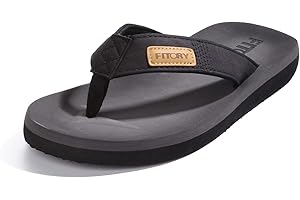 FITORY Chanclas de Hombre para la Playa Zapatos Planos de Verano para Piscina Casual Talla 39-48 EU