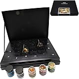 Hallingers Tee-Adventskalender 24 Tees aus aller Welt (240g) - Tee Deluxe 24 Advent Hidden (Deluxe-Box) - zu Weihnachten Adve