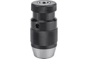 OUMEFAR 1 Pz 0-13mm 1/2 "in Acciaio Autoserrante Trapano Senza Chiave Punta Mandrino B16 Mandrino Trapano Elettrico Mandrino per Tornio Trapano Elettrico
