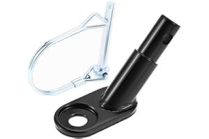 Mtsooning Bike Trailer Hitch Connector Attachment, Trailer Bike Coupler Bicycle Trailer Coupling with Buckles for Bicycles, Pet Cars, Kids Cars